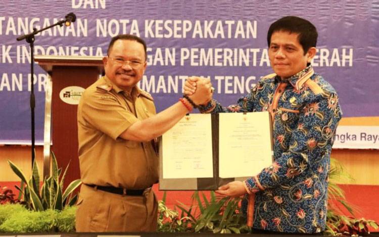 Pemprov Kalteng Raih Zona Hijau dari Ombudsman RI