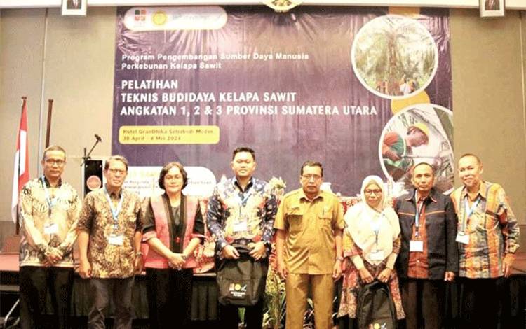 IPB Training dan BPDPKS Latih 75 Petani Sawit Sumatera Utara