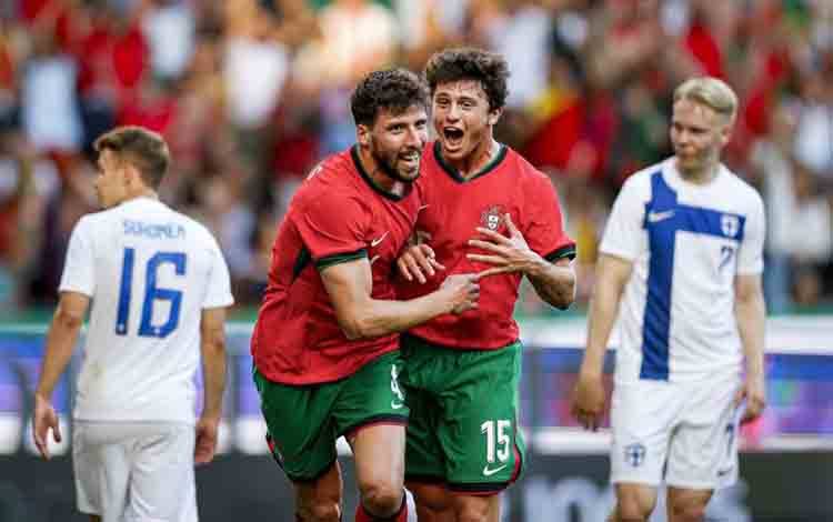 Persahabatan: Portugal Kalahkan Finlandia, Italia Ditahan Imbang Turki