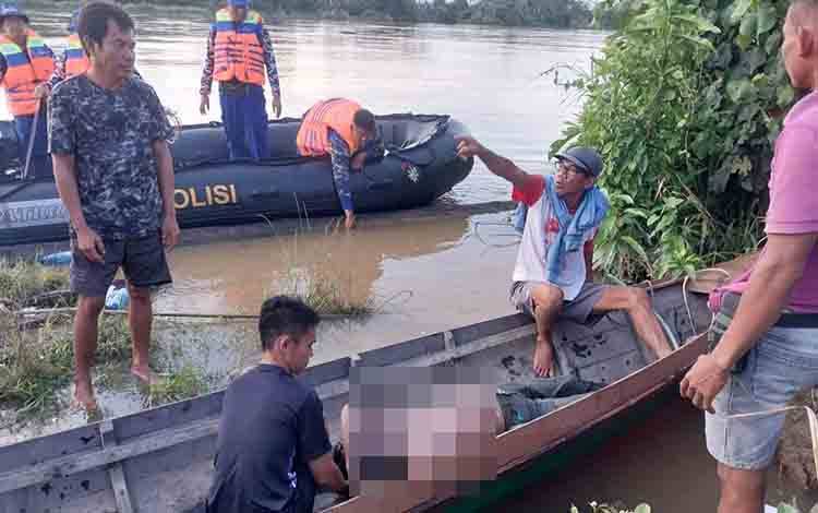 Warga Tewang Baringin yang Tenggelam di Sungai Katingan Ditemukan Meninggal