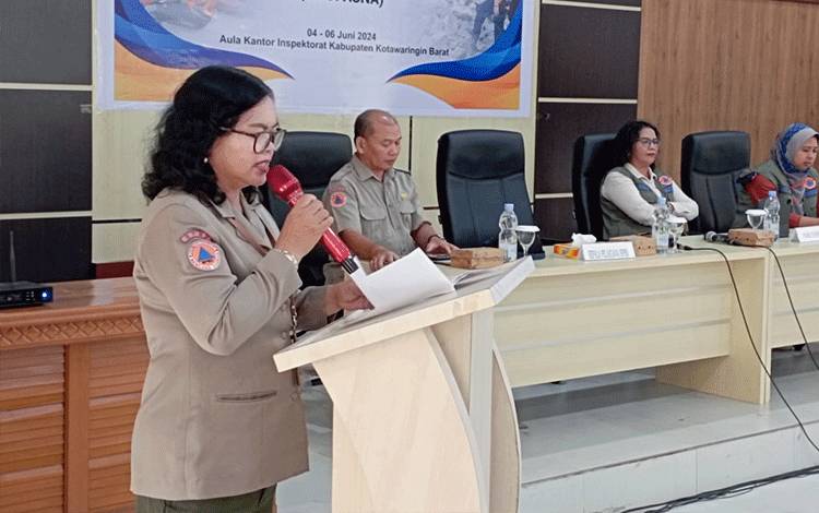 BPBD Kobar Gelar Bimtek Pengkajian Teknis Kebutuhan Pasca Bencana