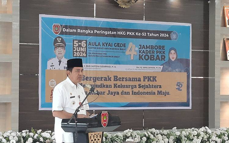 Jambore Kader PKK 2024, Pj Bupati Kobar Ajak Kader Terus Tingkatkan Kapasitas Diri