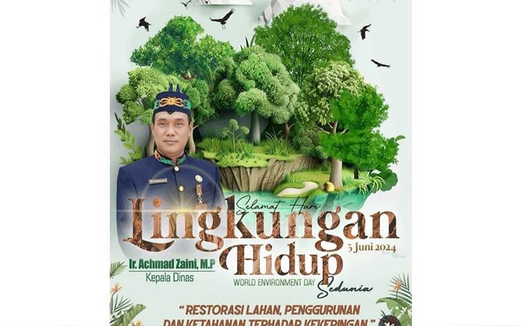 Kepala DLH Palangka Raya Sampaikan Pesan Penting World Environment Day