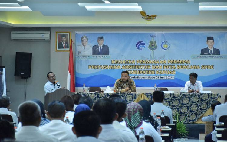 Pemkab Samakan Persepsi Susun Rencana SPBE di Kapuas