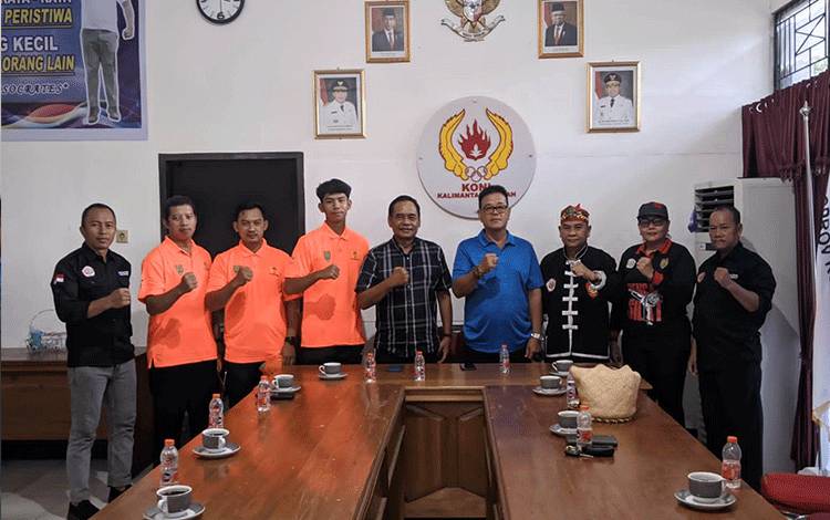 Atlet Pencak Silat Kalteng Training Camp ke Malang
