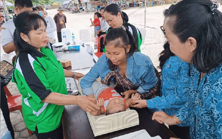 Intervensi Serentak Pencegahan Stunting Mulai Dilaksanakan di Gunung Mas