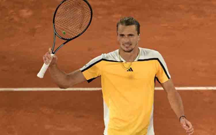 Zverev tantang Ruud di Semifinal French Open