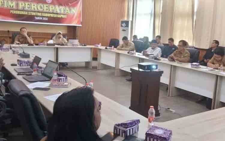 Kapuas Siap Sukseskan Pelaksanaan Intervensi Serentak Pencegahan Stunting