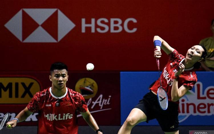 Dejan/Gloria Kandaskan Juara Dunia di 16 Besar Indonesia Open
