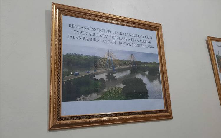 Pembangunan Jembatan Cable Stayed Sungai Arut Tunggu Kajian dari KKJTJ
