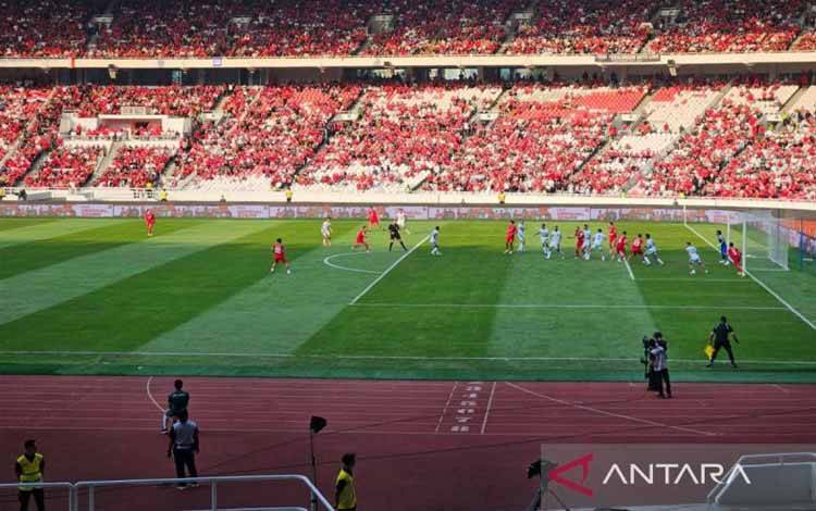 Kualifikasi Piala Dunia, Indonesia Lawan Irak Imbang di Babak Pertama