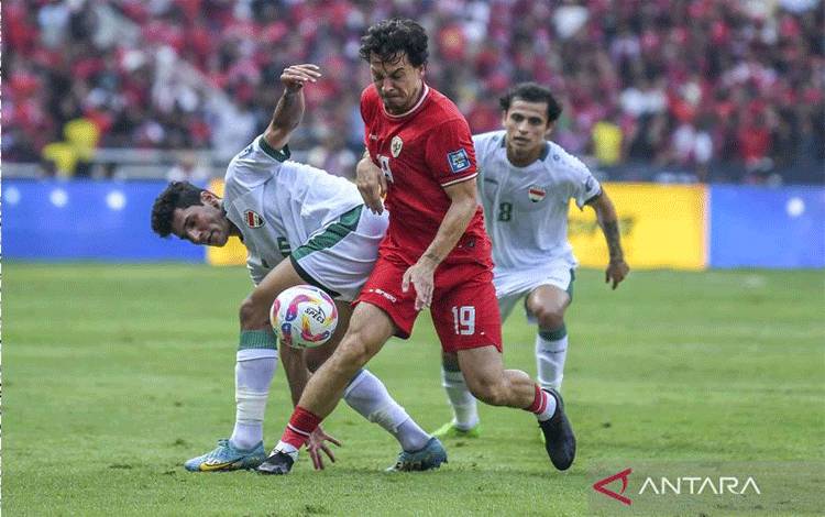 Kualifikasi Piala Dunia, Indonesia Kalah 0-2 Lawan Irak