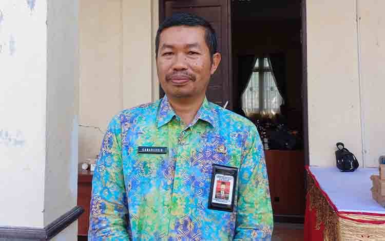 Kepala Badan Kepegawaian dan Pengembangan Sumber Daya Manusia Kotawaringin Timur Kamaruddin Makkalepu. (FOTO: DEWIP)