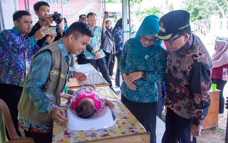 Intervensi Serentak Pencegahan Stunting Digelar di Kecamatan Kapuas Kuala