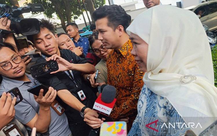 Khofifah Sebut PDIP tak Pernah Sodorkan Kader untuk Cawagub Jatim