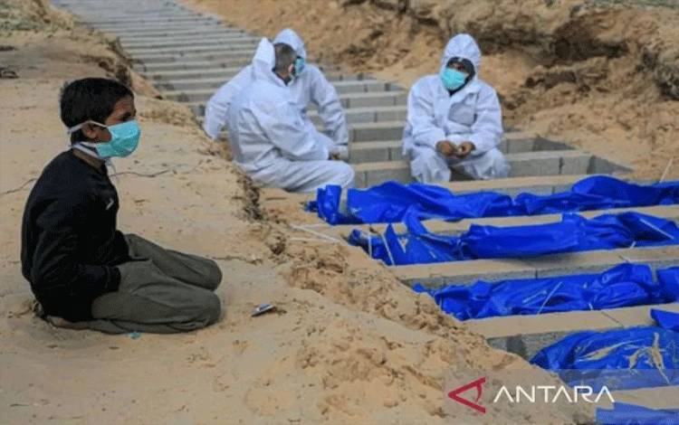 Israel Tewaskan 70 Warga Palestina, Jumlah Korban Jiwa Jadi 36.801