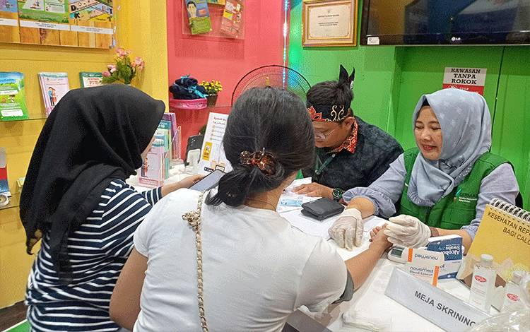 Dinas Kesehatan Kotim Buka Layanan Skrining Kesehatan Gratis di Sampit Expo?