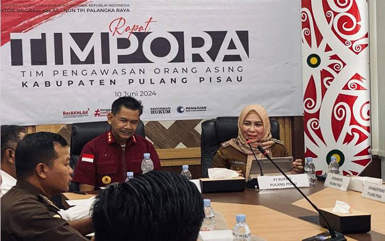Kantor Imigrasi Perkuat Kolaborasi Awasi Orang Asing di Pulau Pisang