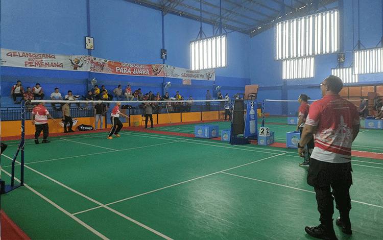 Polda Kalteng Gelar Lomba Bulu Tangkis Peringati Hari Bhayangkara ke-78
