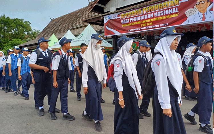 5.826 Siswa SMP Tahun Ajaran 2023-2024 Kotim Dinyatakan Lulus