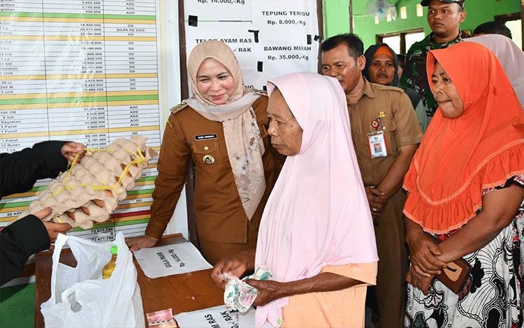 Gerakan Pangan Murah di Pulang Pisau untuk Menjaga Stabilitas Harga Kebutuhan Pokok