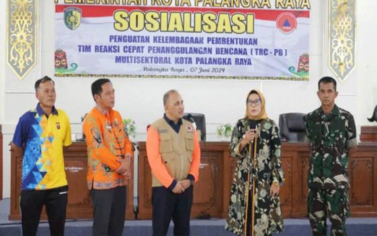 Pj Wali Kota Palangka Raya Minta OPD Responsif Atasi Bencana