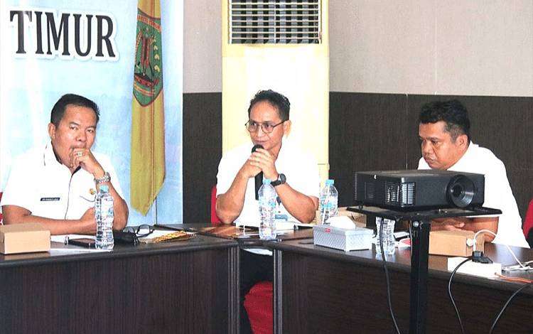 Rapat Koordinasi Forum Penataan Ruang Daerah Barito Timur, Rabu, 12 Juni 2024. (FOTO: DISKOMINFOSANTIK)