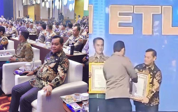 Pemkab Kotim Terima Penghargaan dari Kapolri atas Dukungan Pengembangan Implementasi Tilang Elektronik?