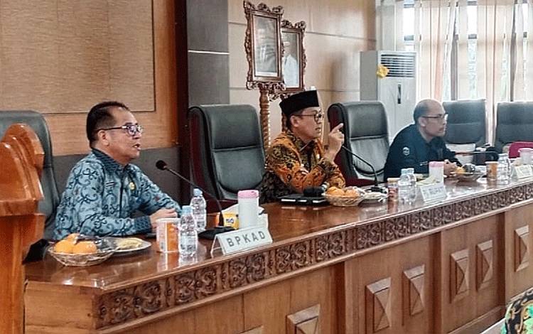 Pj Bupati Barito Timur Sambut Kunjungan Kakanwil DJPb Kalteng