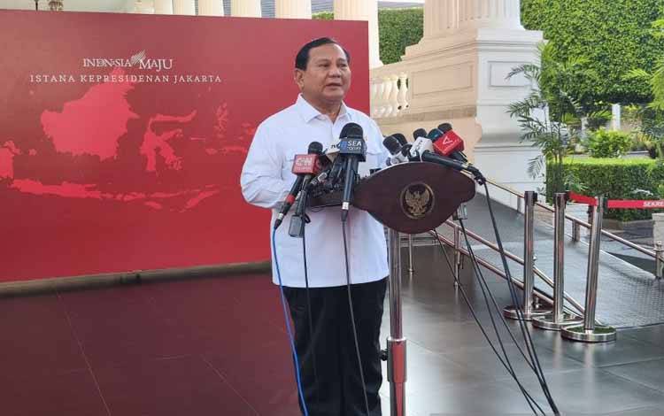 Presiden dan Prabowo Makan Sore Bahas Gencatan Senjata-Bantuan ke Gaza