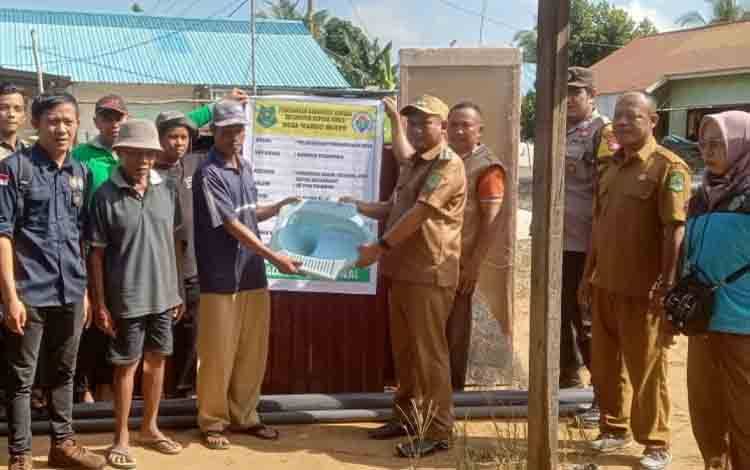 Monev Dana Desa Wargo Mulyo, Ini Pesan Camat Kapuas Kuala