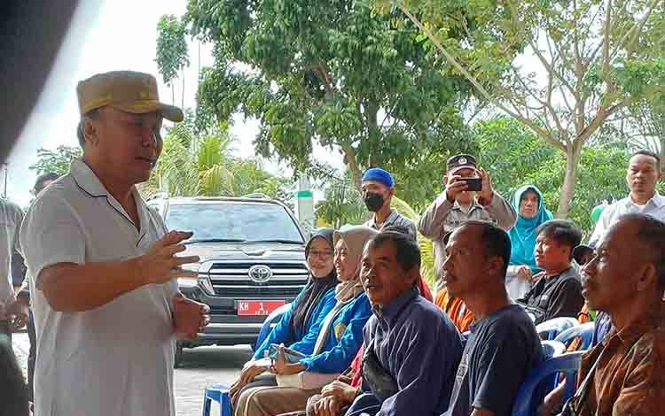 Gubernur Kalteng Minta Pemkab Kotim Siapkan Lahan Pembangunan Jembatan Mentaya