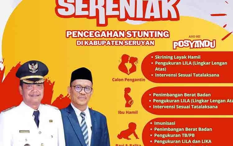 Pj Bupati ajak Masyarakat Sukseskan Intervensi Serentak Pencegahan Stunting di Seruyan