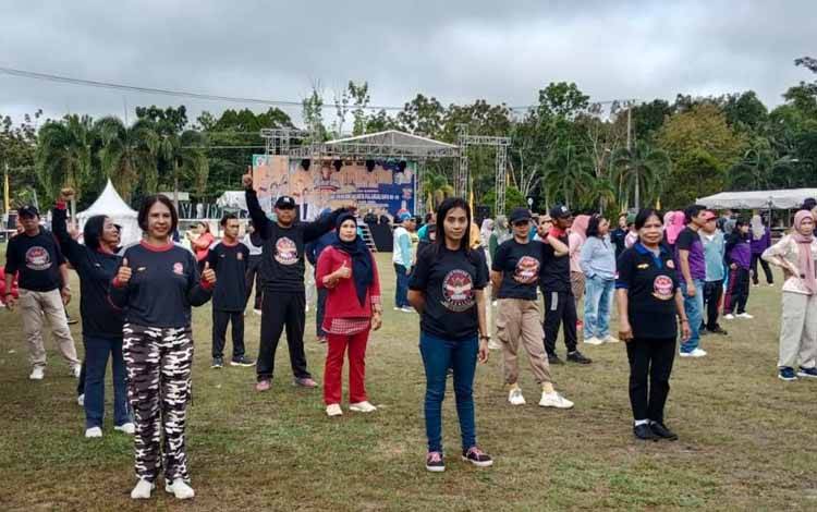 Gerdayak Turut Ramaikan Tarkam dalam Rangka Hari Jadi Kota Palangka Raya