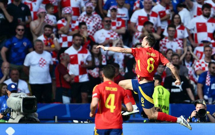 Spanyol Telan Bulat-Bulat Kroasia 3-0