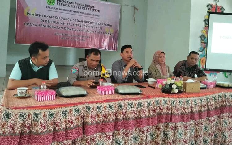 Pembentukan Keluarga Sadar Hukum, Sebagai Upaya Tingkatkan Kesadaran Masyarakat Terhadap Hukum