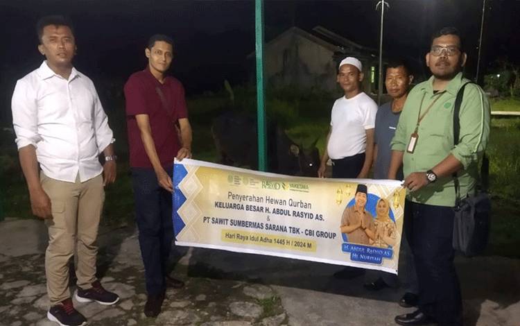 Kodim 1011 Kuala Kapuas Terima Sapi Kurban dari H Abdul Rasyid AS