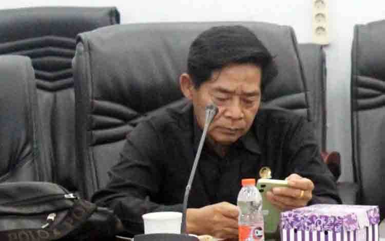Anggota DPRD Barito Utara, Edi Frans Aji. (Foto: Dhani)