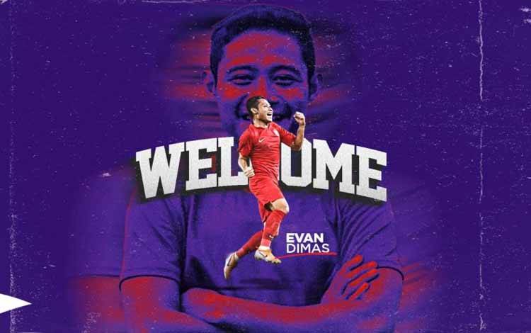 Persik Kediri Gaet Evan Dimas