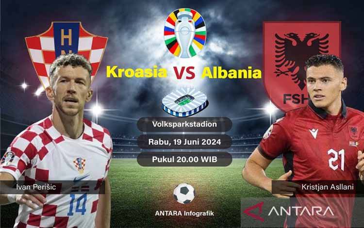 Kroasia vs Albania: Pertarungan untuk Jaga Asa ke Fase Gugur