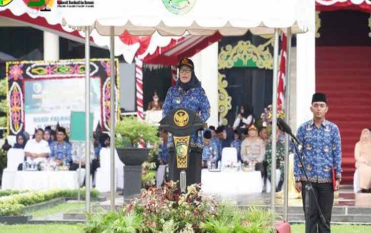 Pj Wali Kota Palangka Raya, Hera Nugrahayu (FOTO: HUMAS)