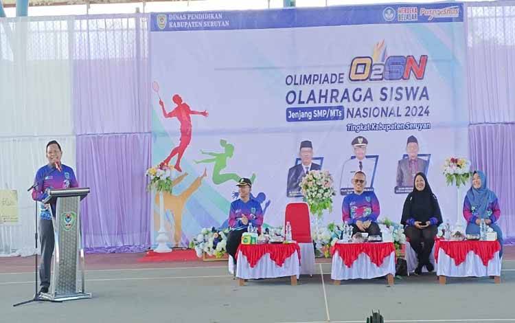 Ini Tujuan O2SN Jenjang Pendidikan Dasar Tingkat Kabupaten Seruyan