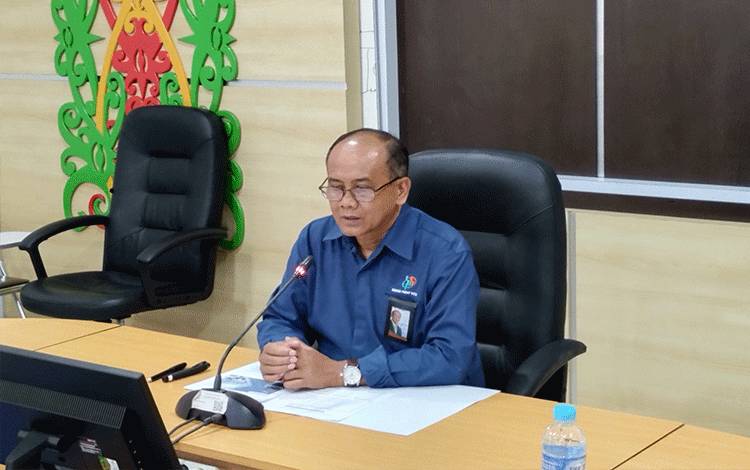 Kepala Badan Pusat Statistik atau BPS Provinsi Kalteng, Eko Marsoro.(FOTO: TESTI PRISCILLA)