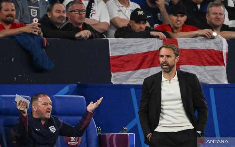 Southgate akan Evaluasi Permainan Inggris Usai Ditahan Imbang Denmark