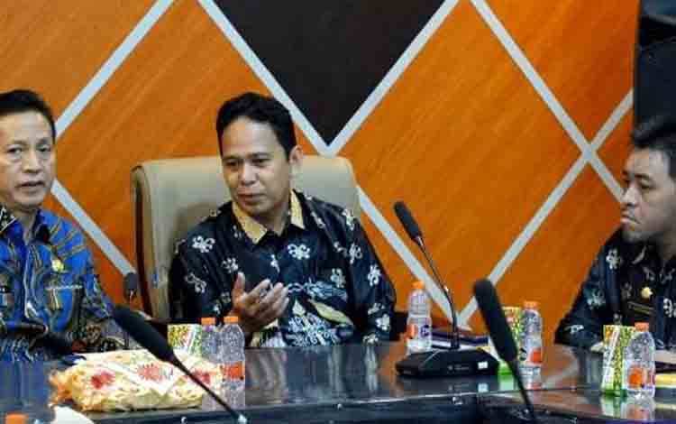 Pj Bupati Barito Utara Ikuti Rakor Virtual Bersama Mendagri