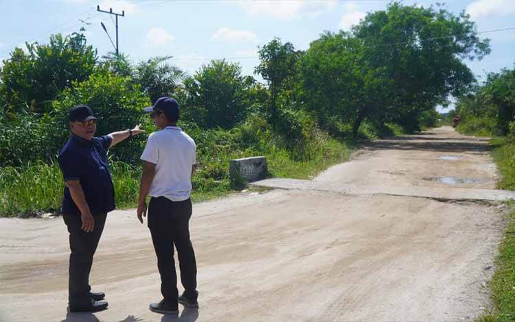 Pemkab Kotim akan Tingkatkan Jalan Menuju Perumahan Betang Raya
