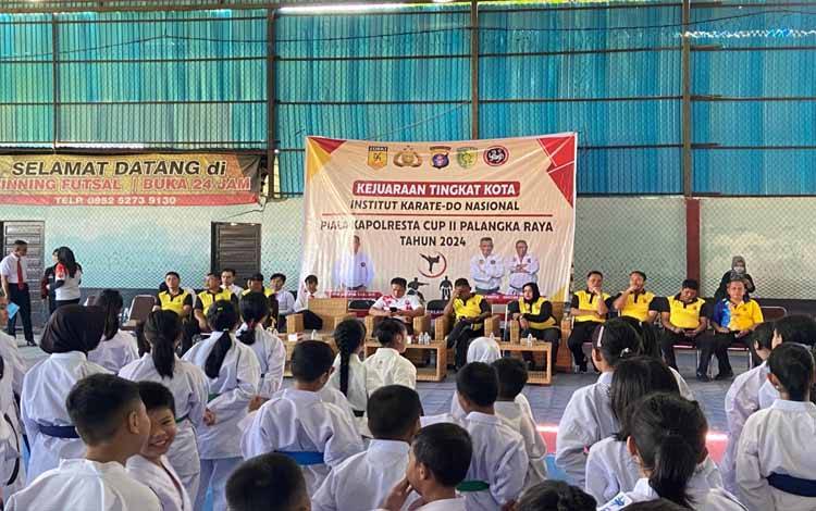 Kapolresta Palangka Raya Gelar Kejuaraan Inkanas Tingkat Kota 2024