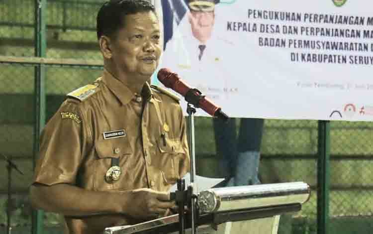 Pj Bupati Seruyan Berikan Arahan Terkait Pengelolaan DD dan ADD