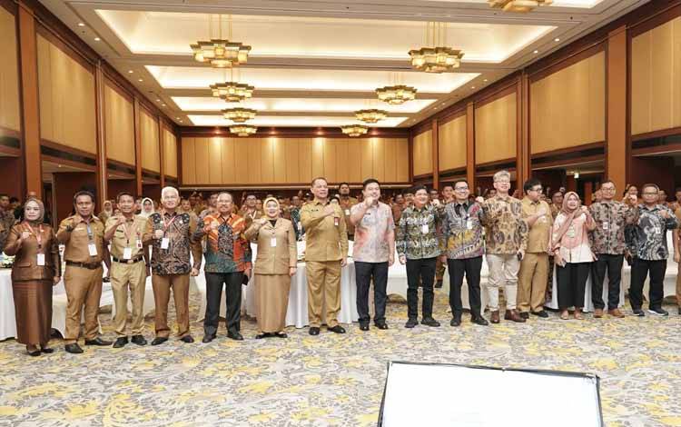 Sekda Kalteng Harap Pemerintah Desa Dapat Bersinergi Sukseskan Pembangunan Nasional