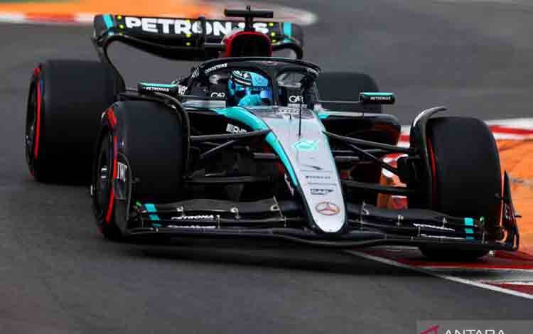 George Russell Raih Pole Position Sprint Race GP Belanda